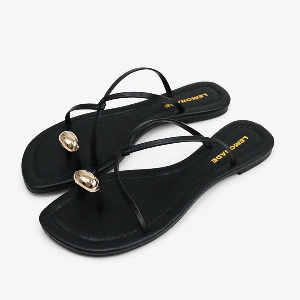 Twist Straps Toe Ring Sandals